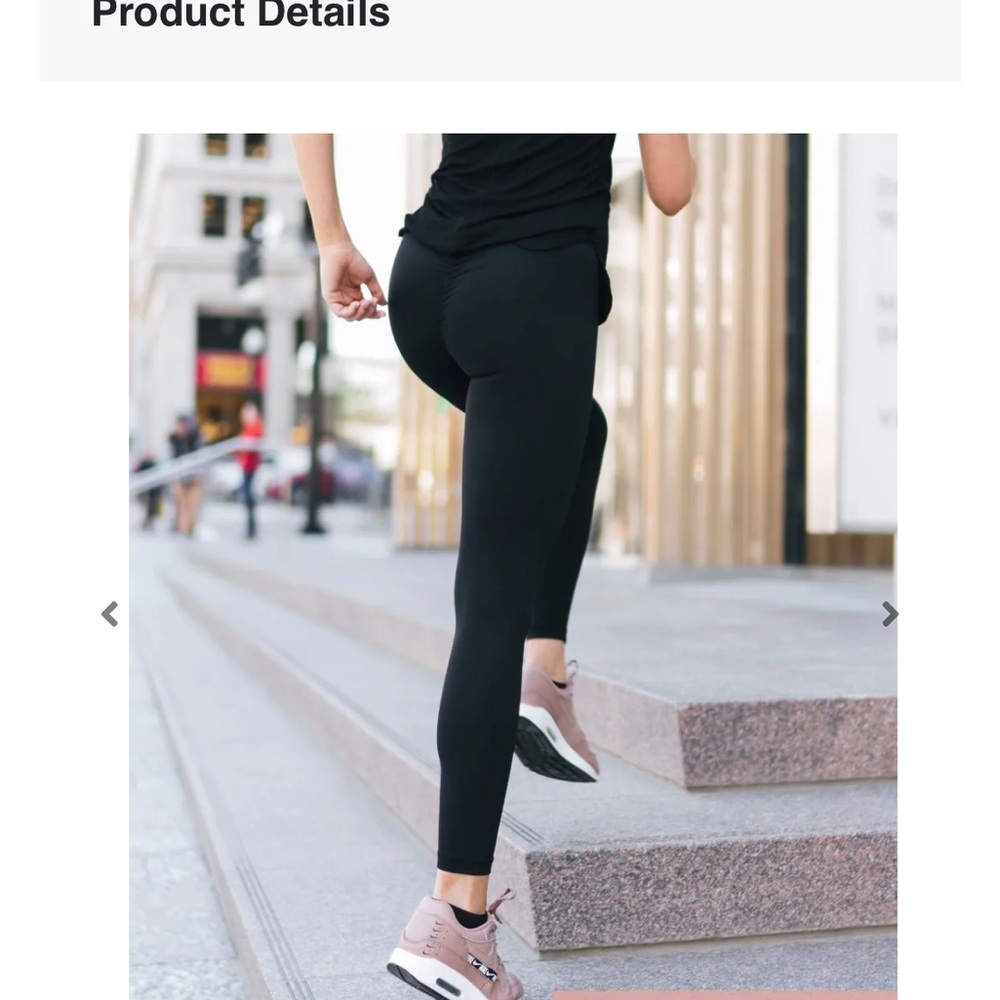 Zyia black Brilliant Scrunchy What Hi-Rise legging